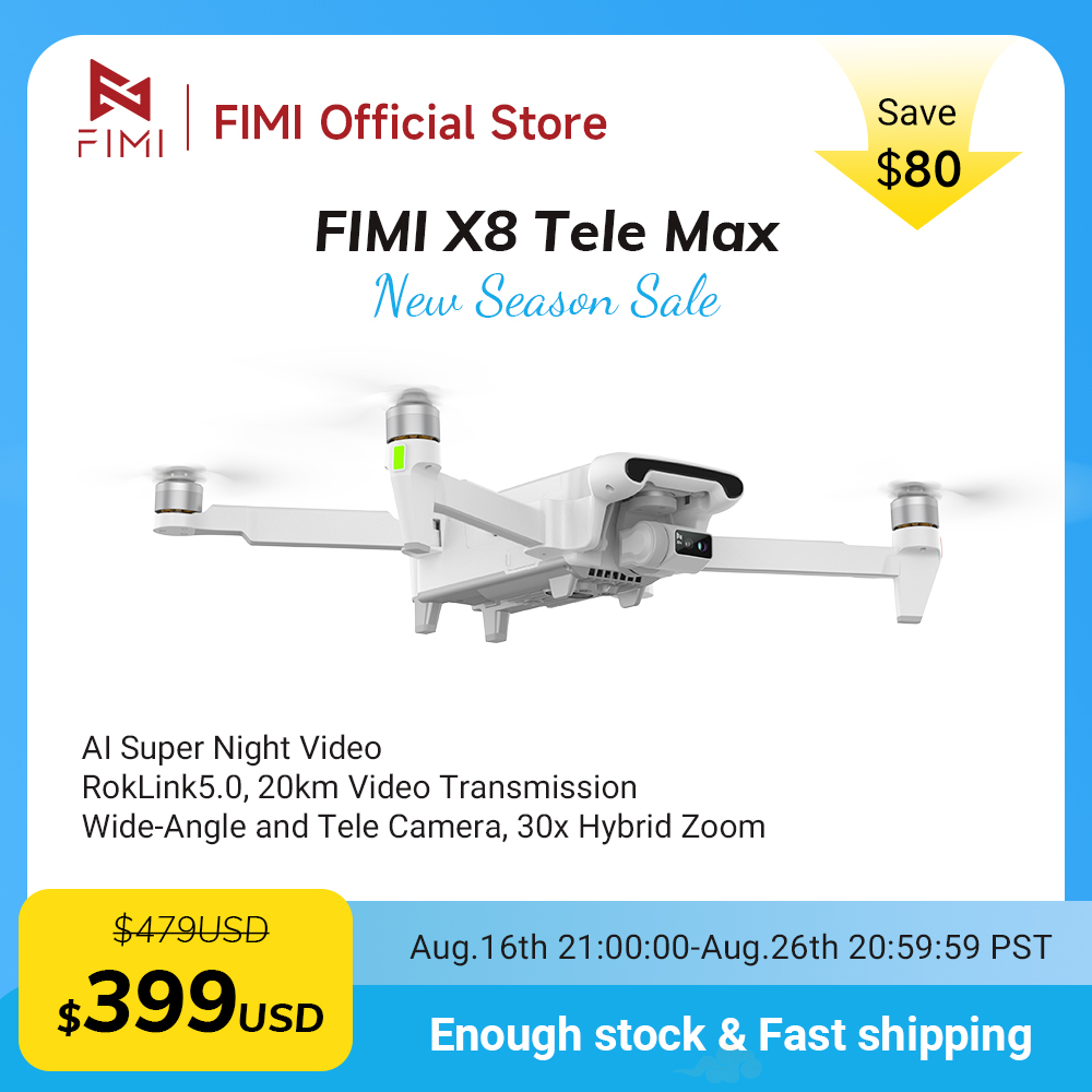 Drone Thermal Imaging - Nuevo Dron FIMI X8 Tele Max