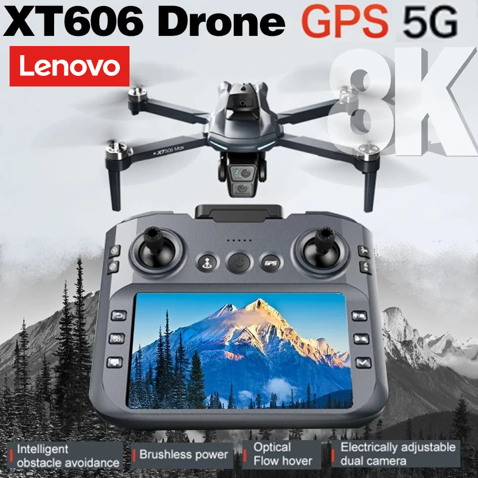 Drone Multispectral - Dron Profesional Lenovo XT606 con Cámara