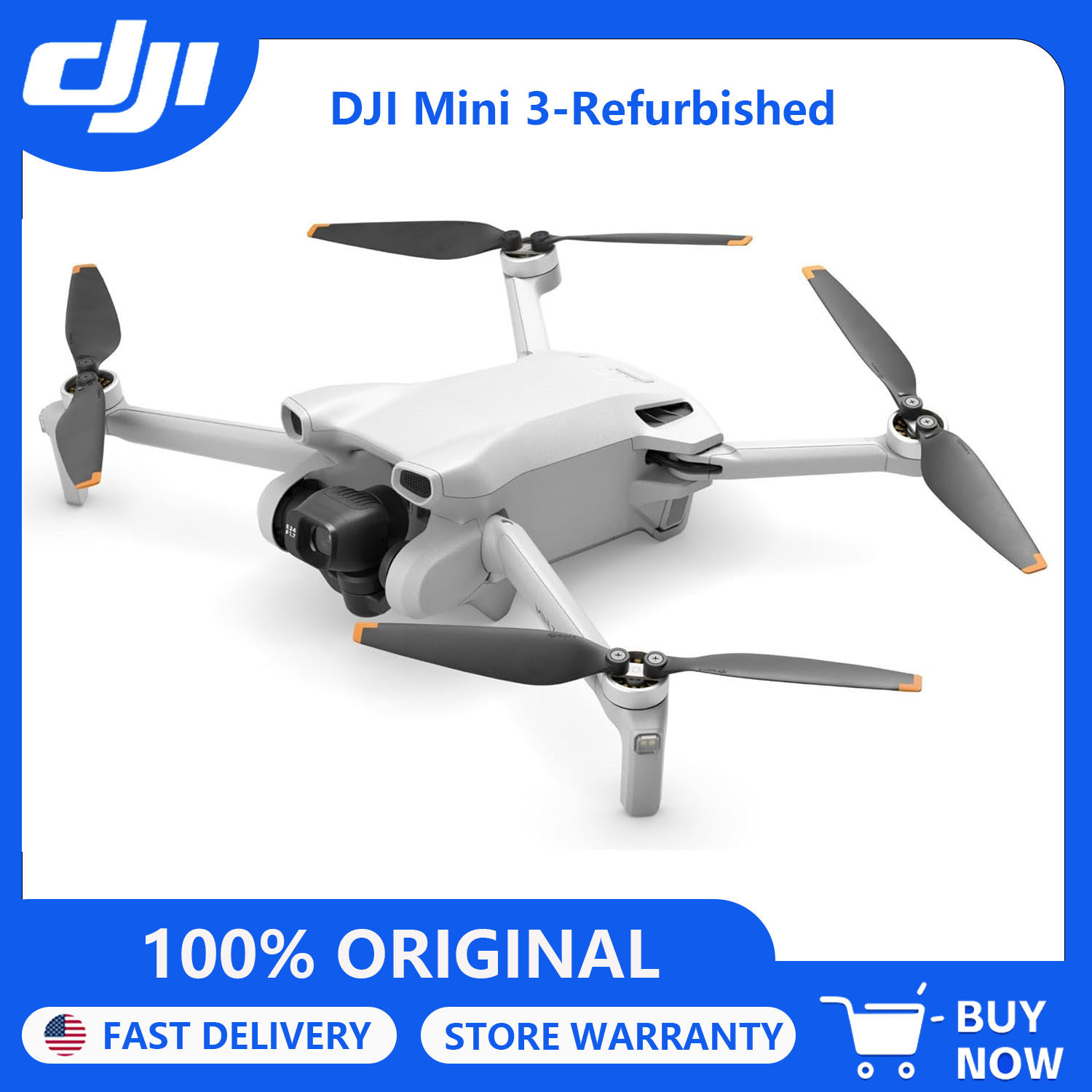 Drone Video Production - Drones DJI Mini 3 reacondicionados con