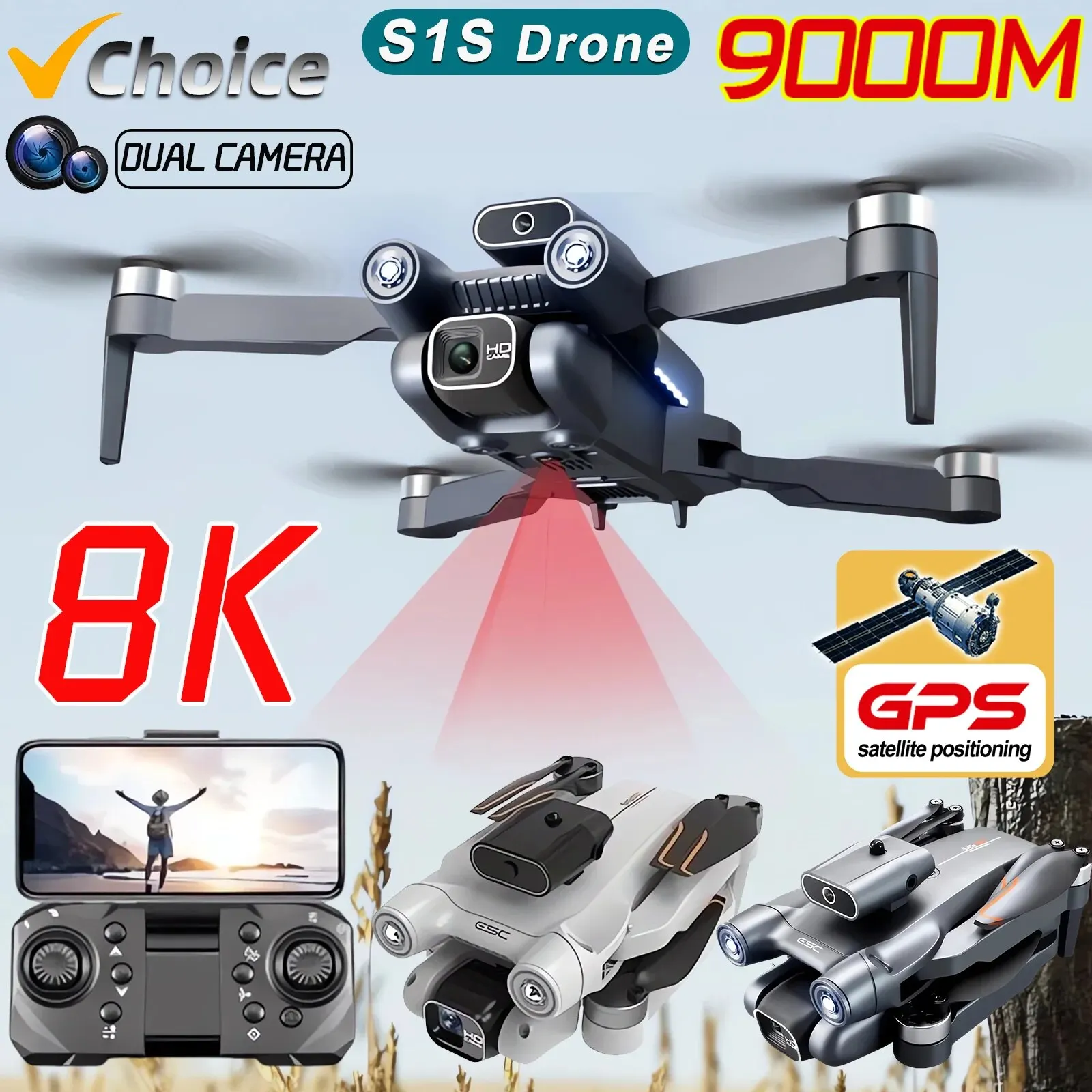 Drone Multispectral - Dron con Motor sin escobillas profesional