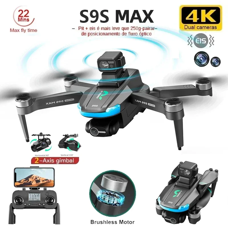 Drone Video Production - Nuevo S9S MAX MINI Drone 4K