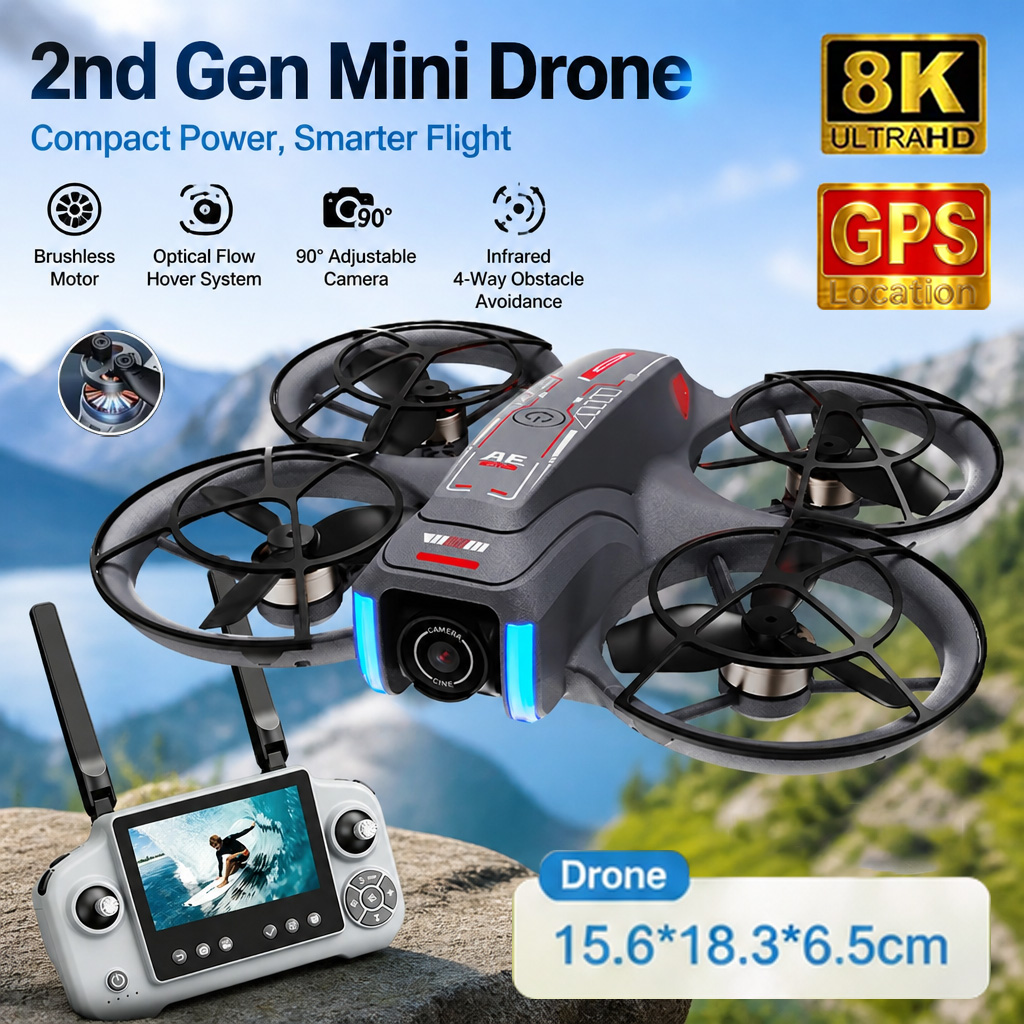 Drone Multispectral - Nuevo Dron GPS AE21 de Segunda