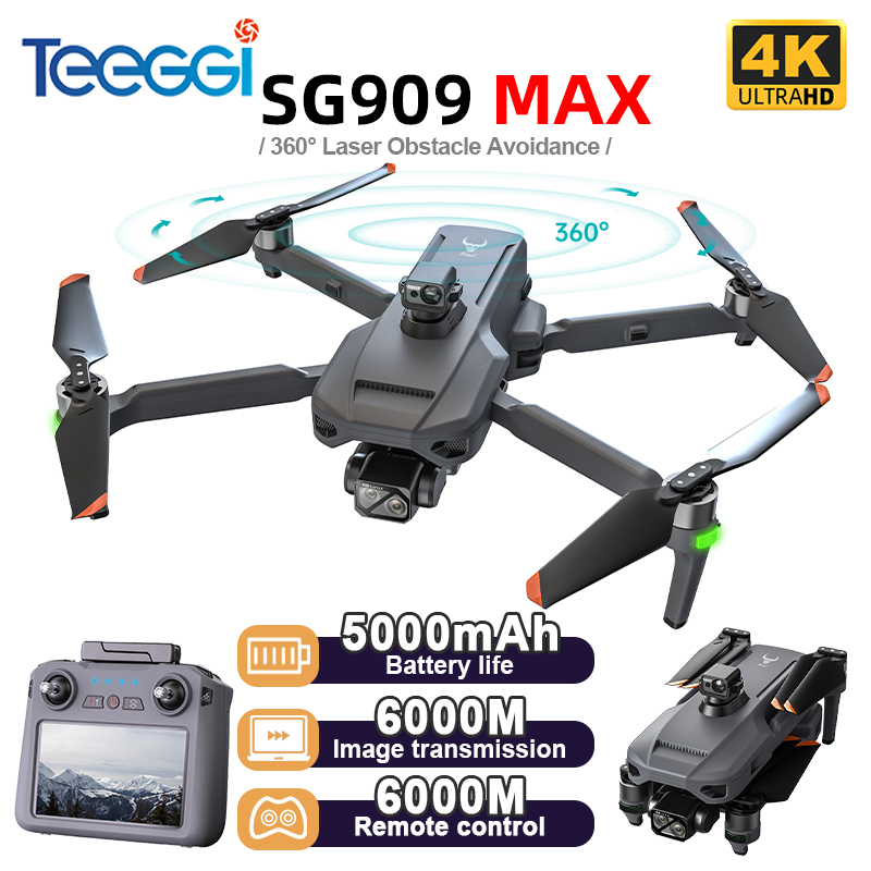 Drone Thermal Imaging - Teeggi SG909 MAX GPS Drone con