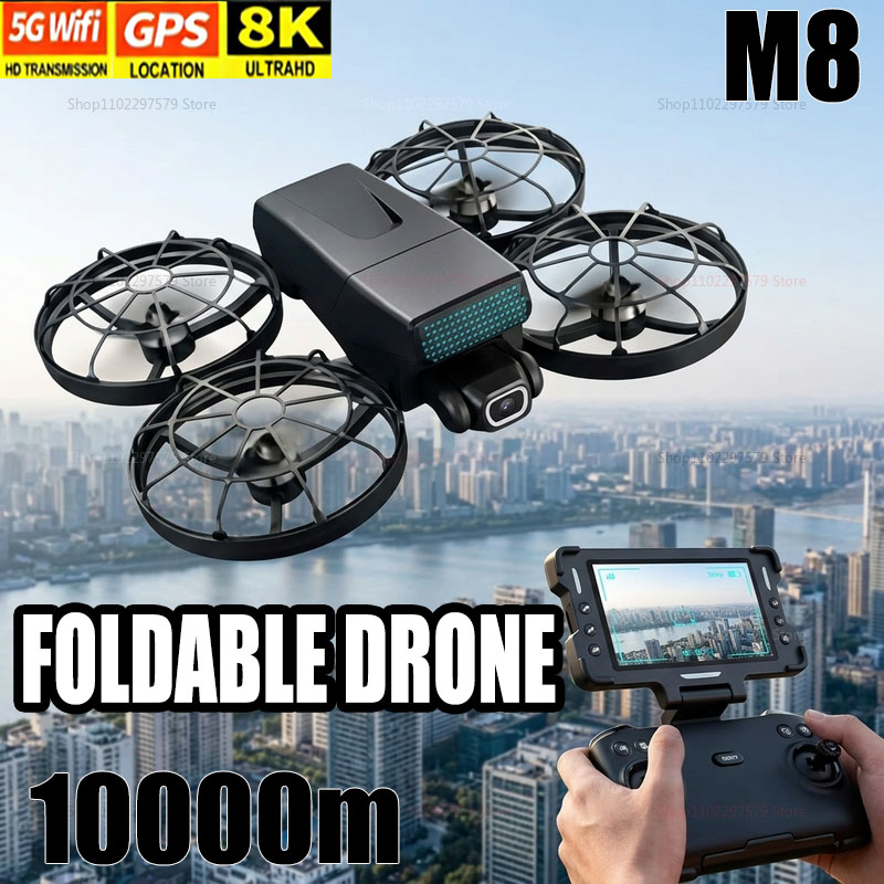 Drone Multispectral - Nuevos Drones M8 GPS 8K Profesionales