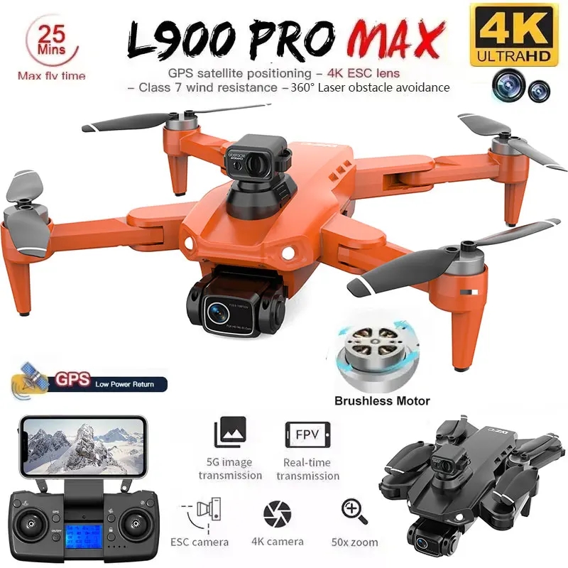 L900 Pro MAX GPS Drone 4K Prof - Drone Multispectral reseña y precio