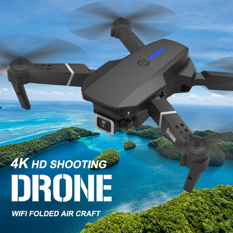 Dron profesional E88pro, flujo - Drone Multispectral reseña y precio