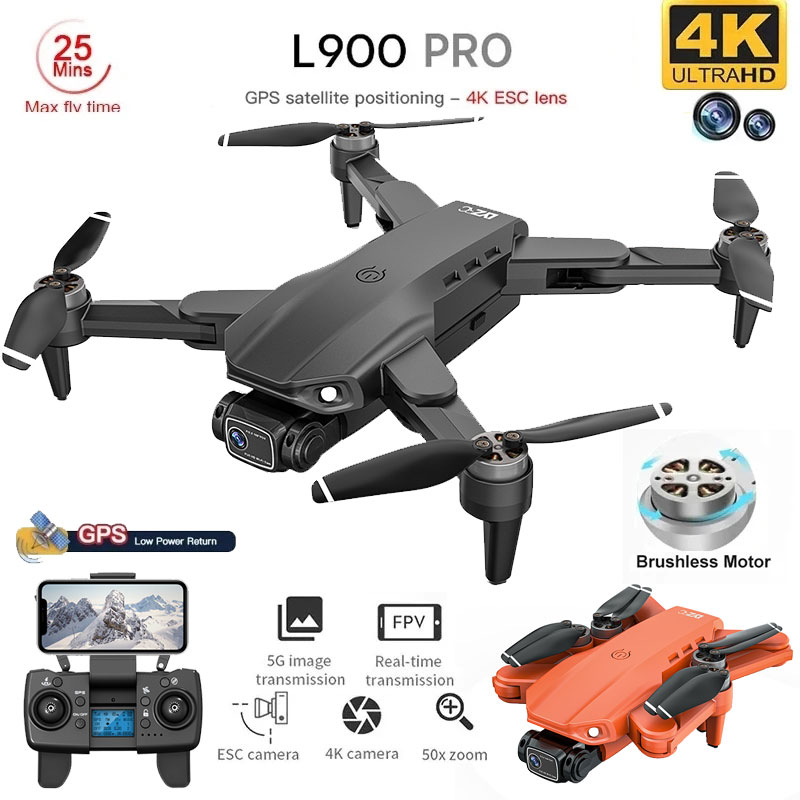 L900 Pro GPS Drone 4K profesio - Drone Surveying reseña y precio