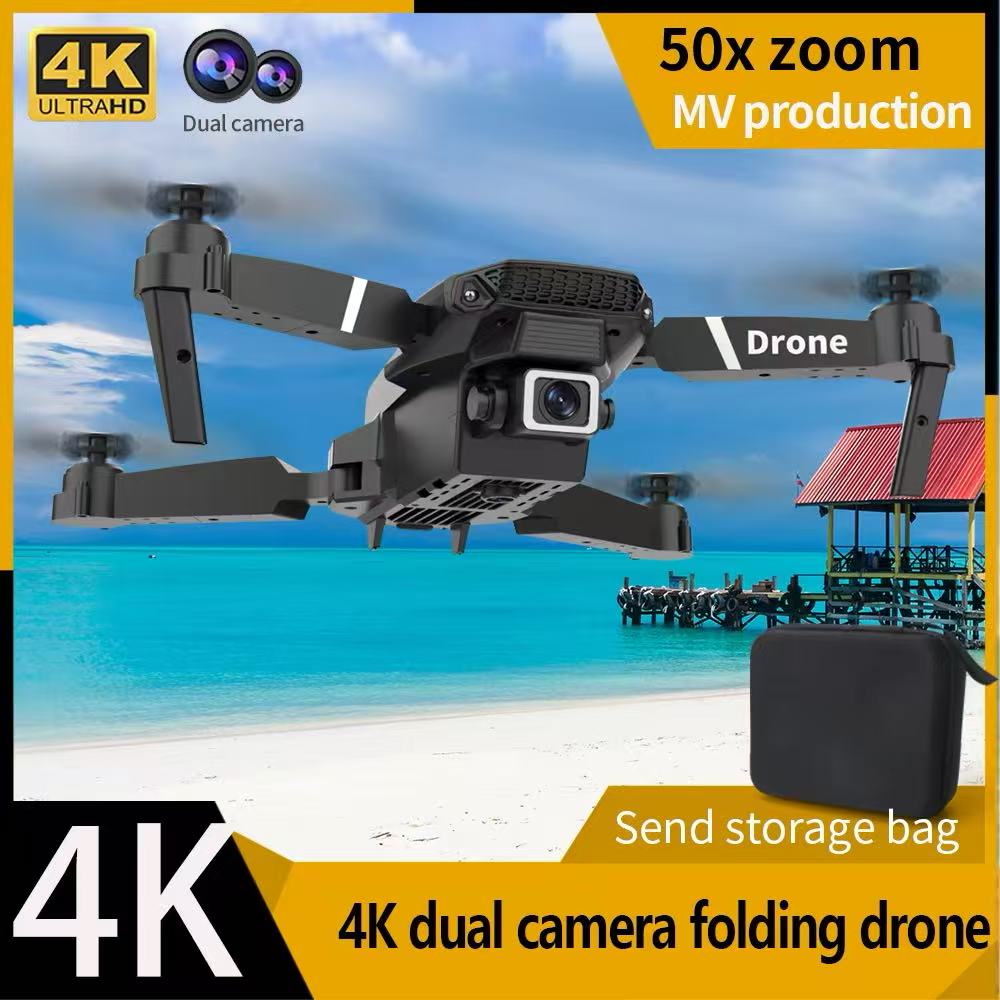 Dron profesional E88 4k gran a - Drone Photogrammetry reseña y precio