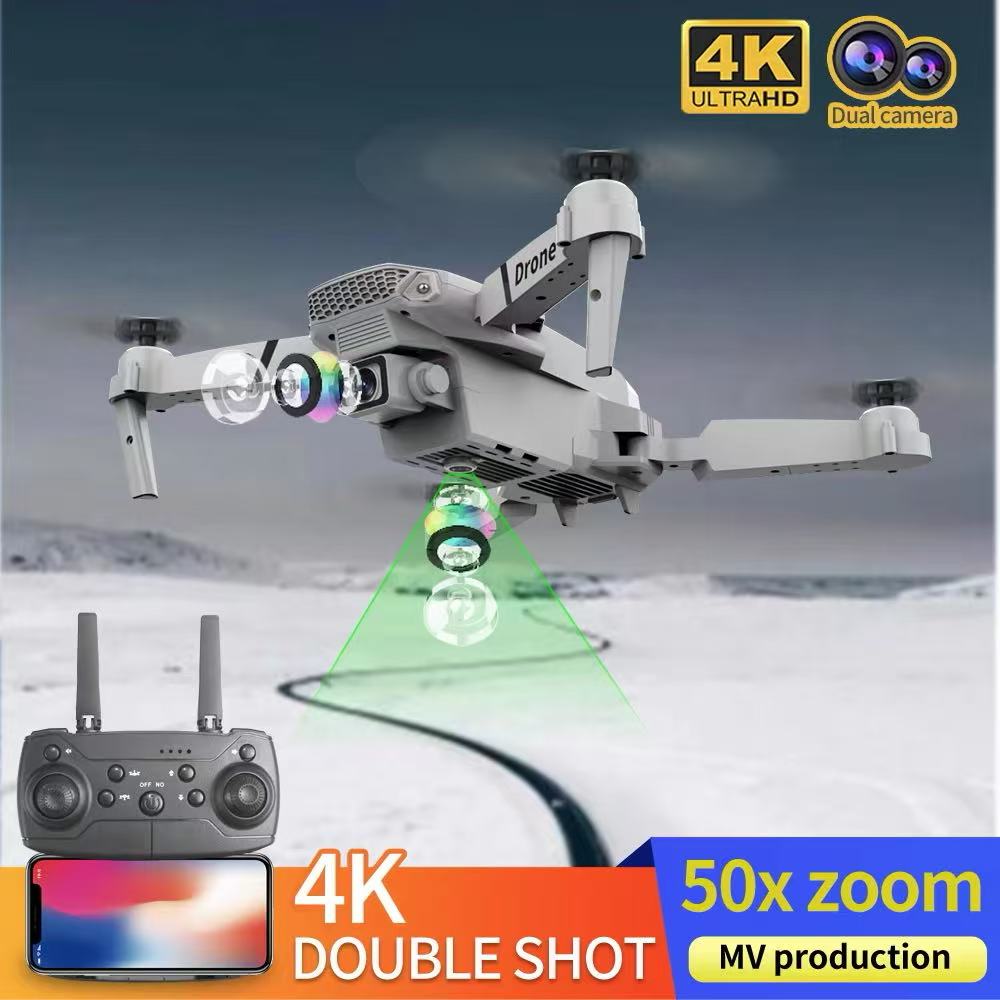 Dron profesional E88 4k gran a - Drone Photogrammetry reseña y precio