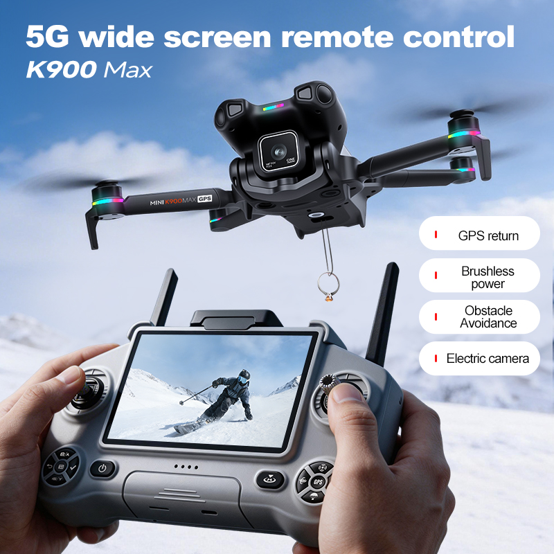 Nuevo Dron GPS K900 MAX con Cá - Drone Multispectral reseña y precio