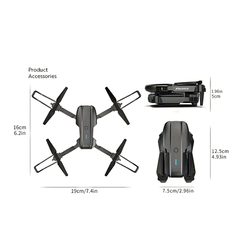 FACEGLE UAV E99 Nova, Mini Dro - Drone Video Production reseña y precio