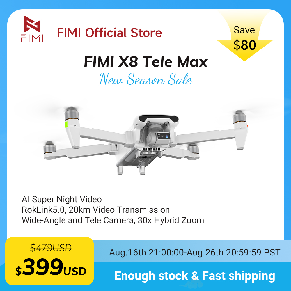 FIMI-Dron X8 Pro con GPS, víde - Drone Thermal Imaging reseña y precio
